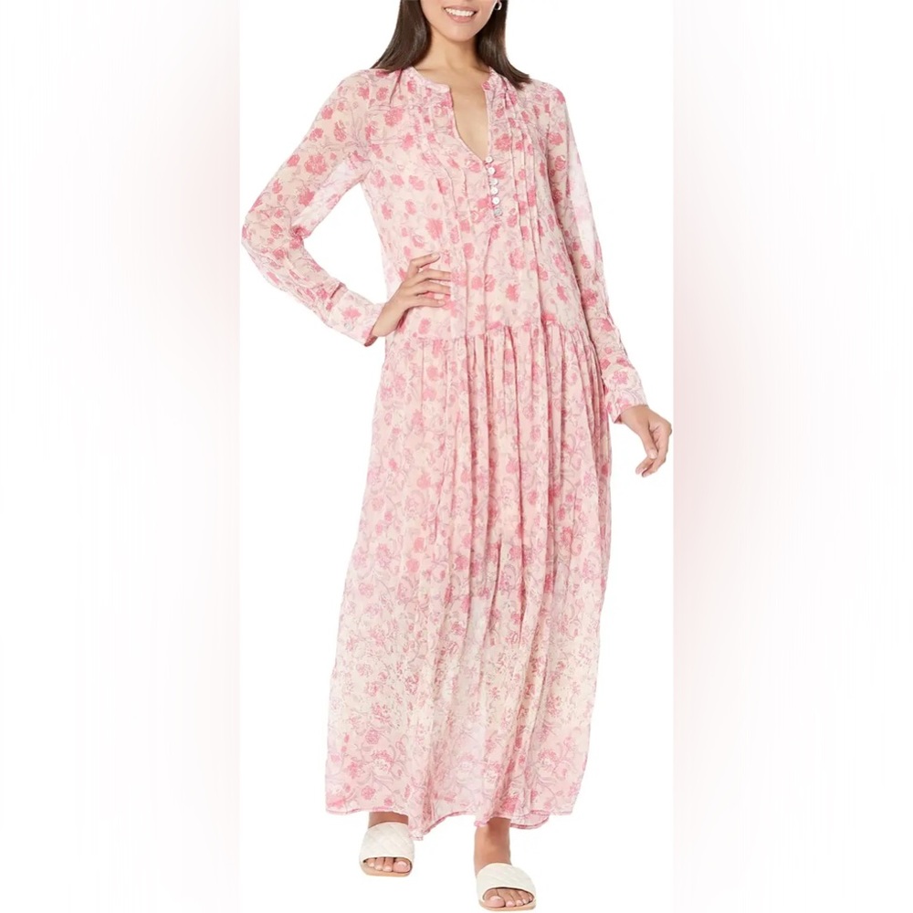 NWT Free People See It Through Maxi Dress